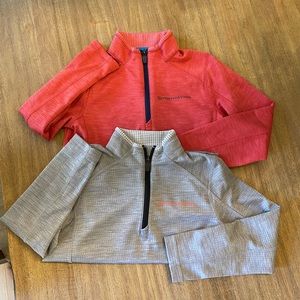 Vineyard Vines half-zip pullovers size 7